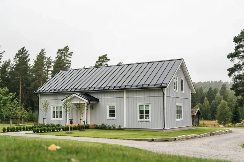 pl ttaksm lning p villa i v nn sby med rostskydd och kul rbyte